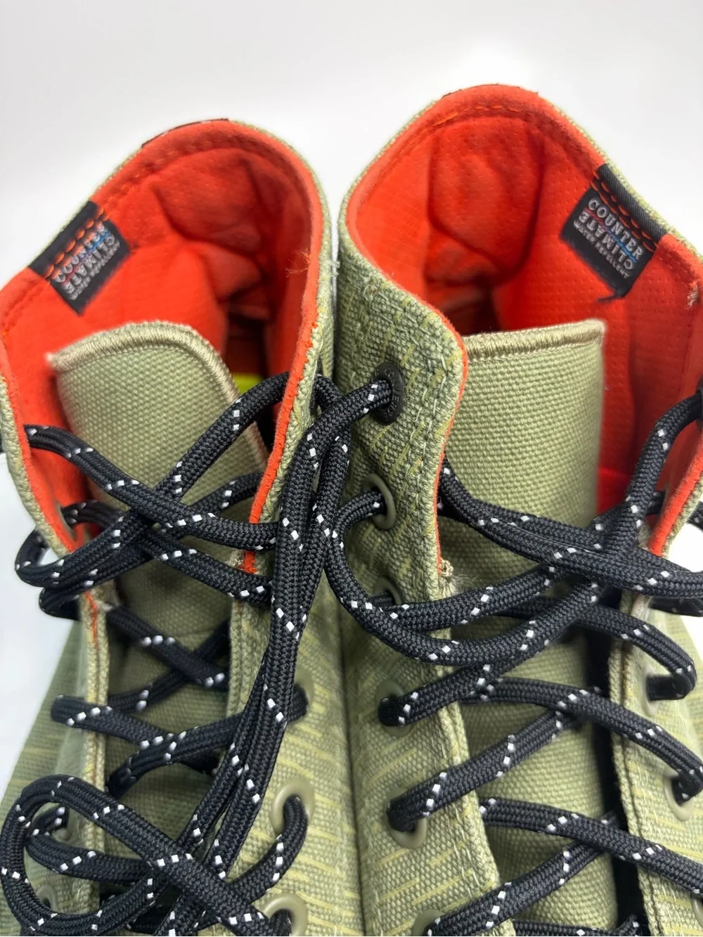 Converse Chuck Taylor High Top Counter Climate All-Star II Shield Olive Green - Picture 6 of 16